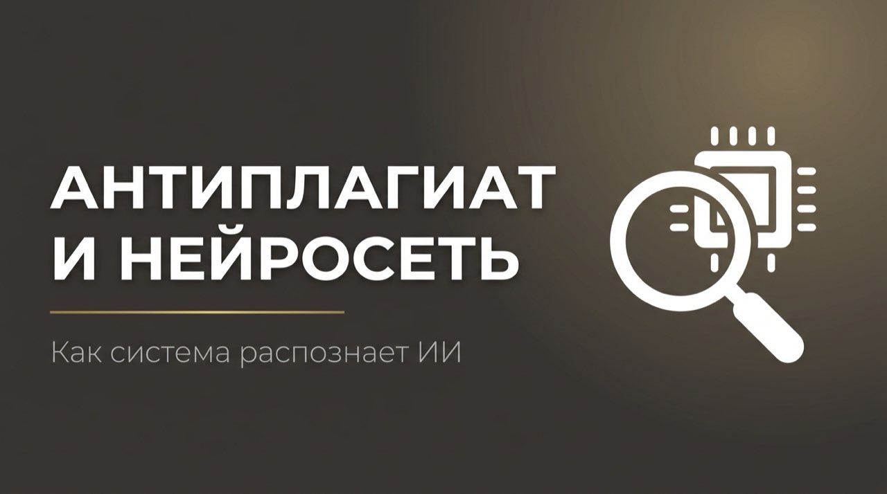 Антиплагиат распознает нейросеть