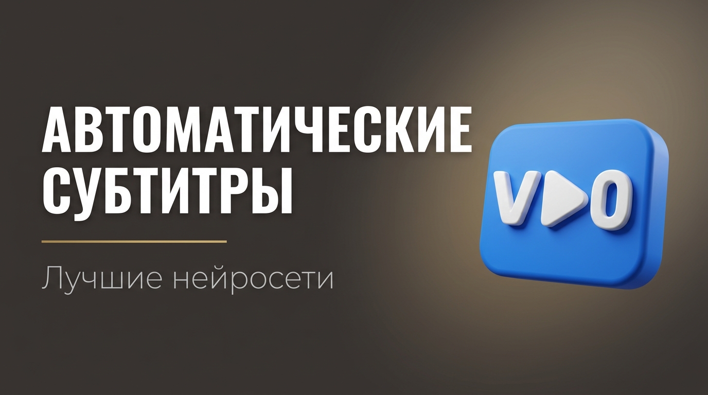 Автоматические субтитры для видео