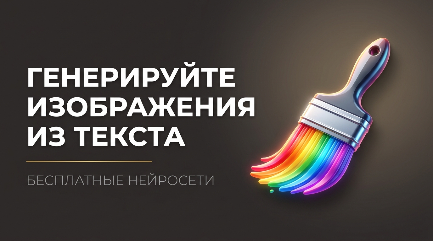 Бесплатная ии для генерации картинок из текста