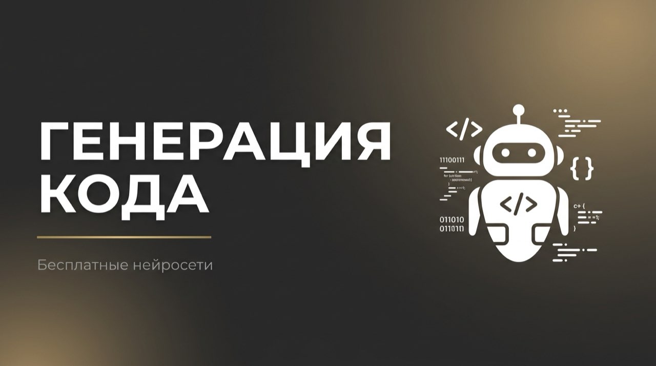 Бесплатная нейросеть для генерации кода