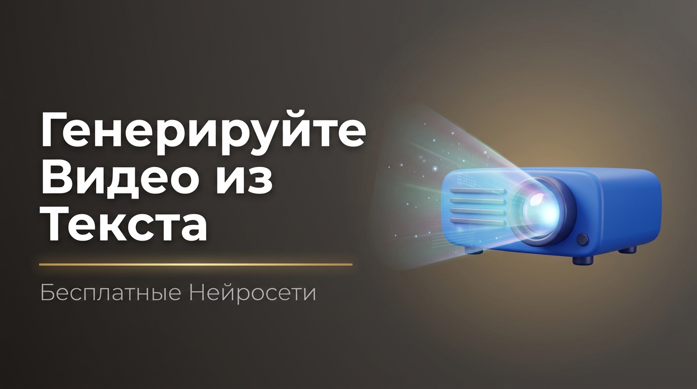 Бесплатная нейросеть для генерации видео по тексту