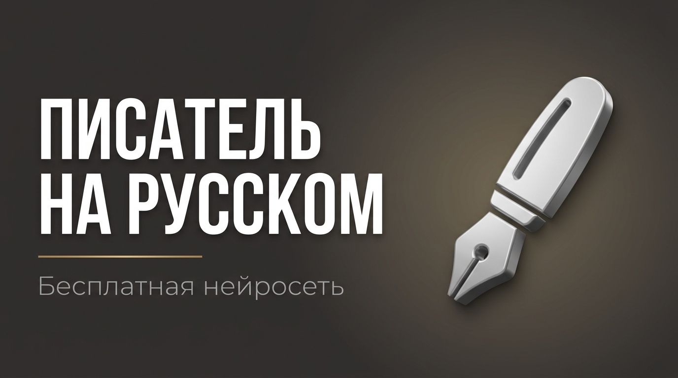 Бесплатная нейросеть для написания текста на русском