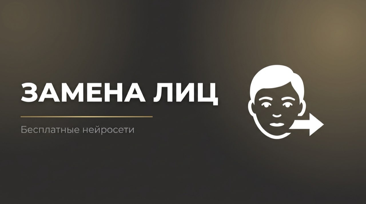 Бесплатная нейросеть для замены лиц