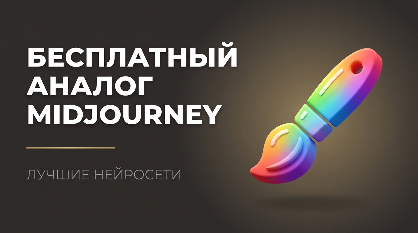 Бесплатный аналог миджорни нейросеть
