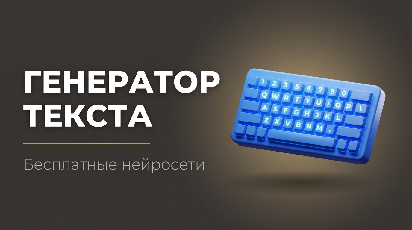 Бесплатный генератор текста нейросеть