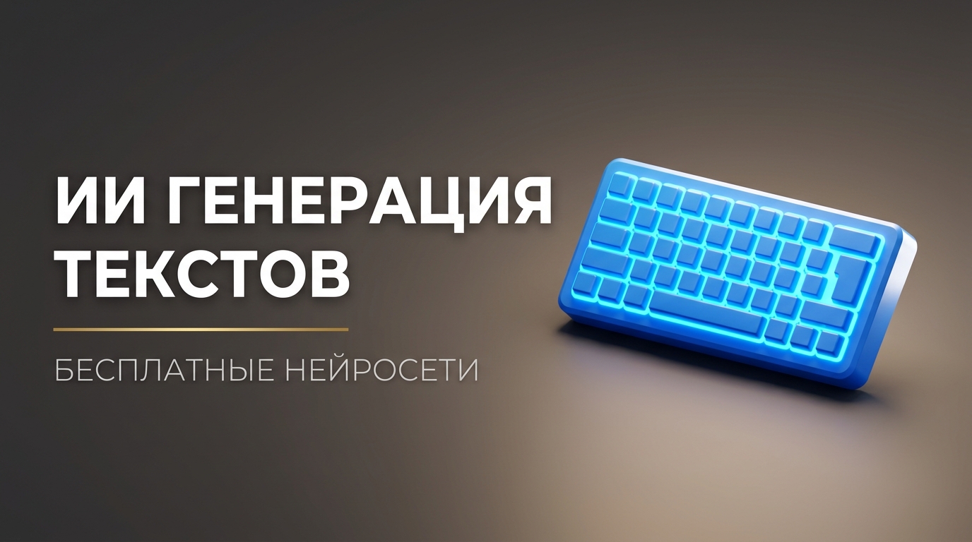 Бесплатный искусственный интеллект для написания текстов