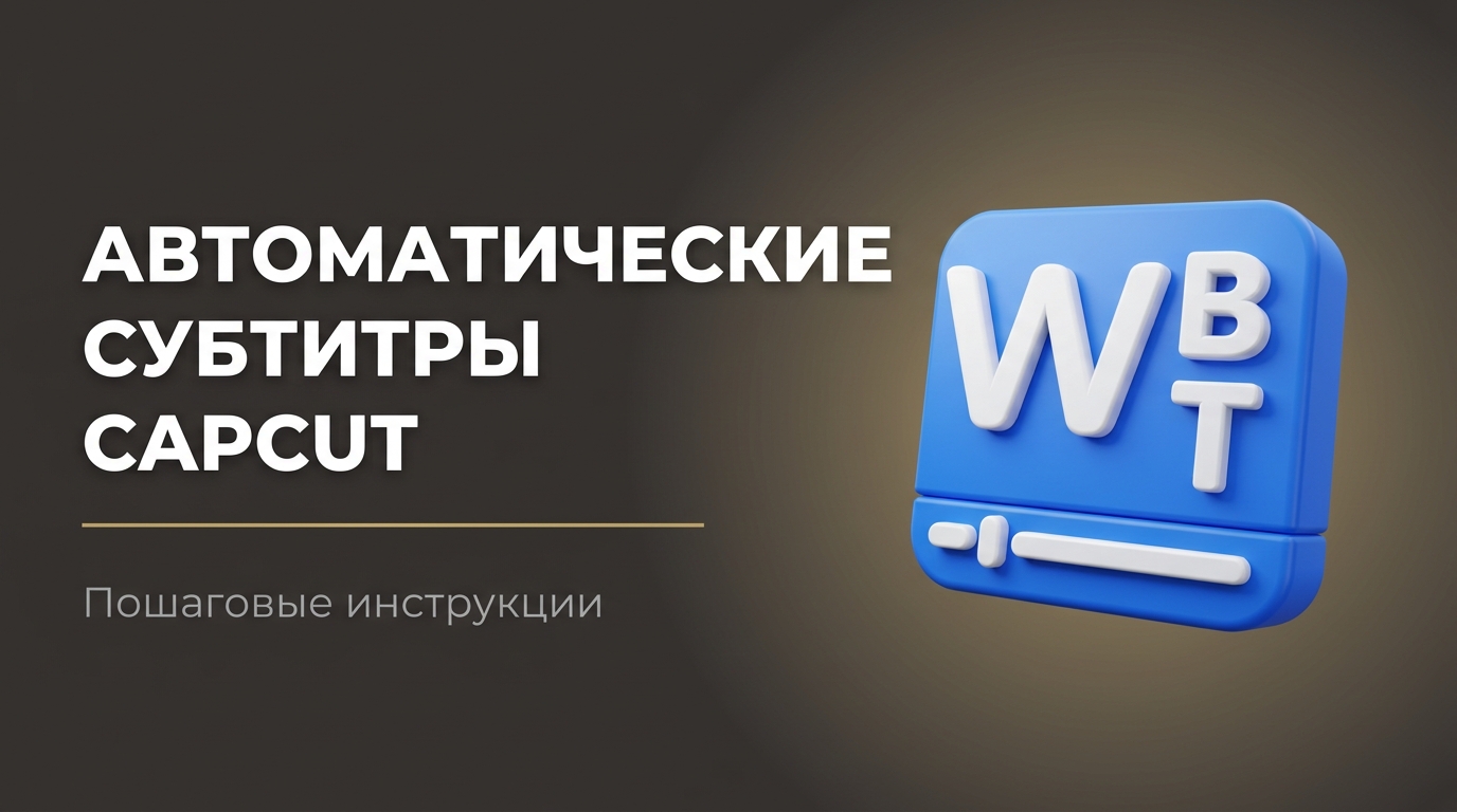 Capcut субтитры автоматические