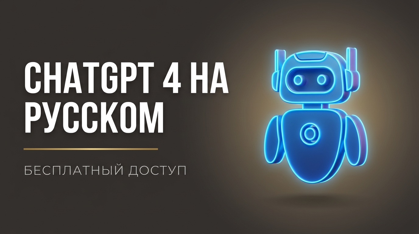 Chat gpt 4 на русском бесплатно