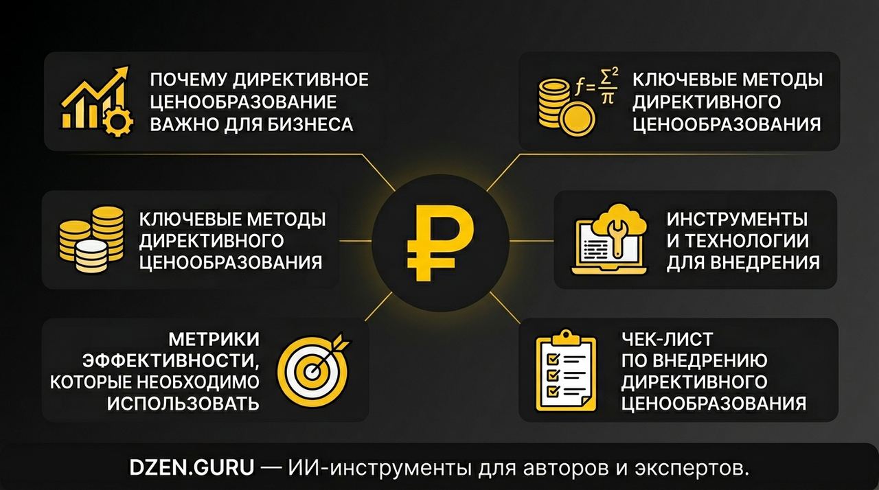 Директивное ценообразование: как я внедряю систему и поднимаю маржу на 17%