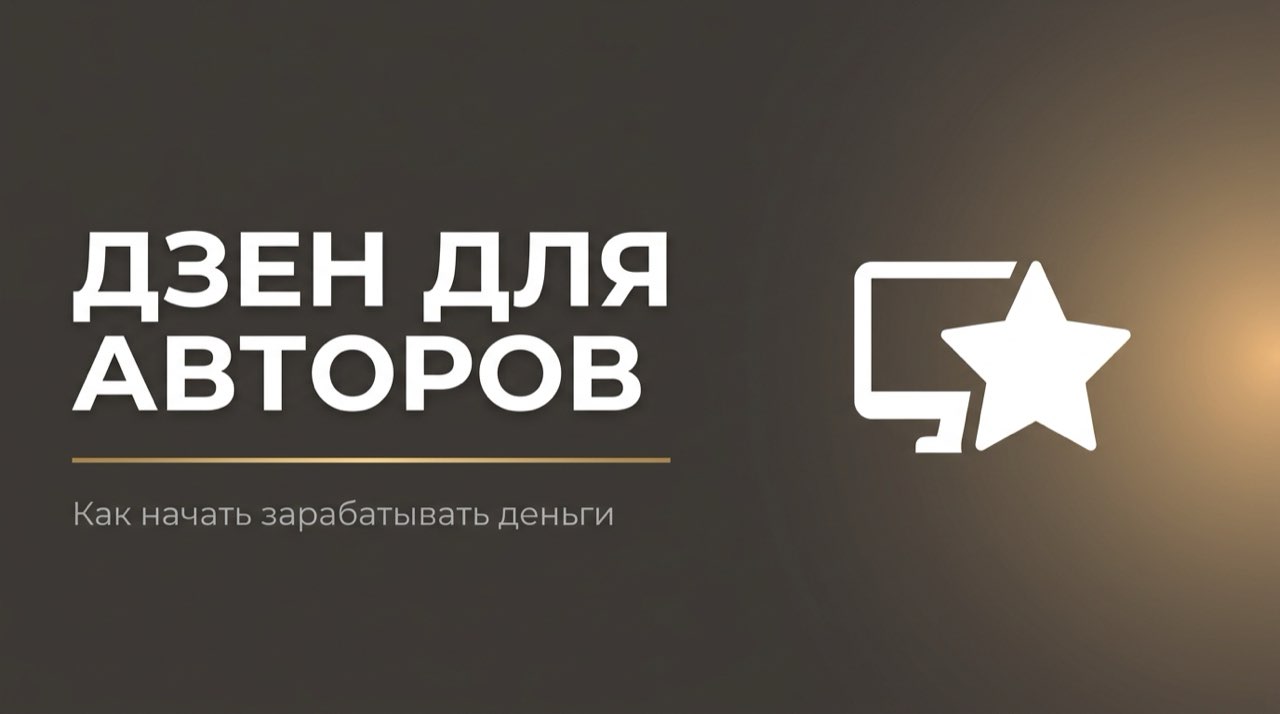 Дзен для авторов
