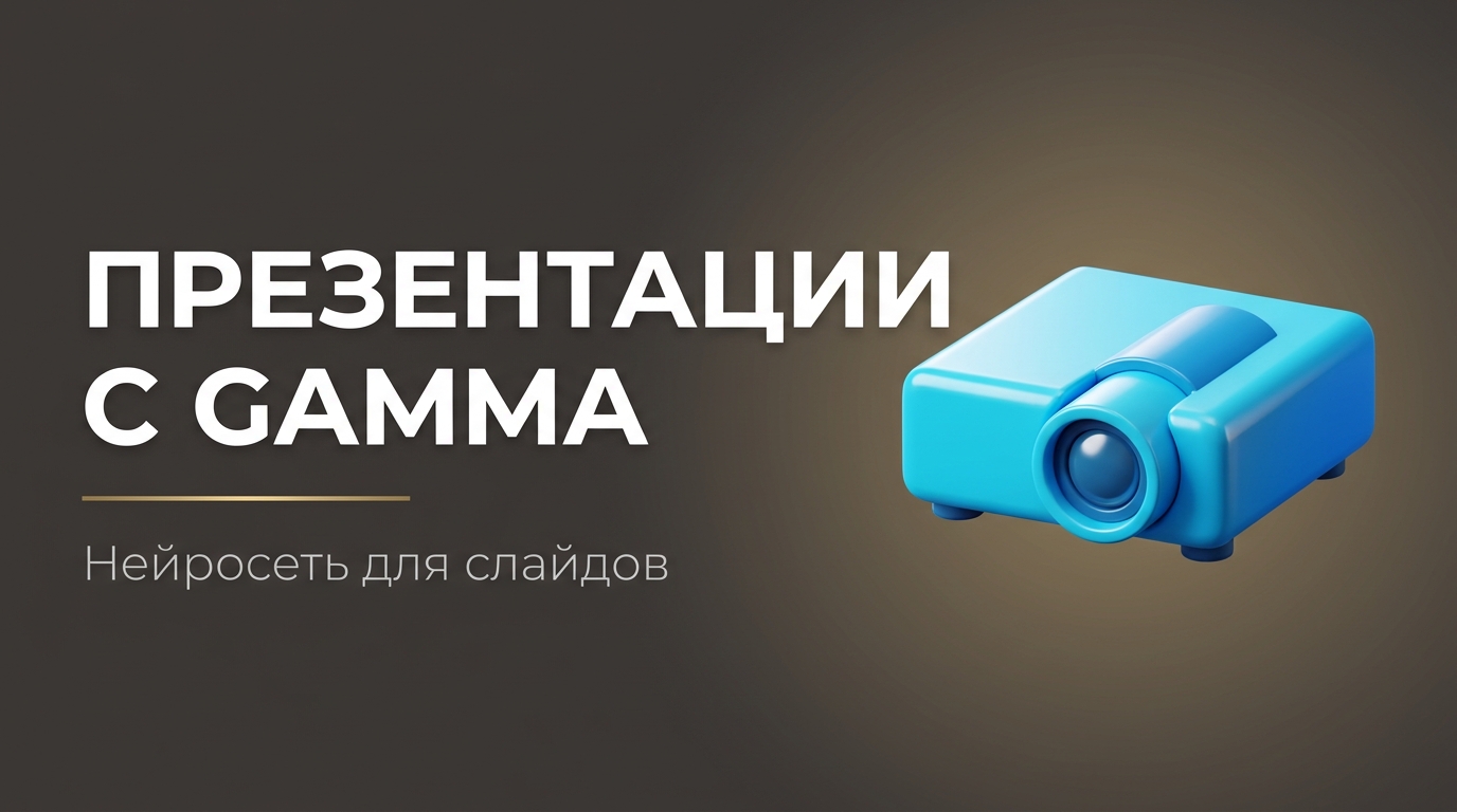 Гамма нейросеть для презентаций