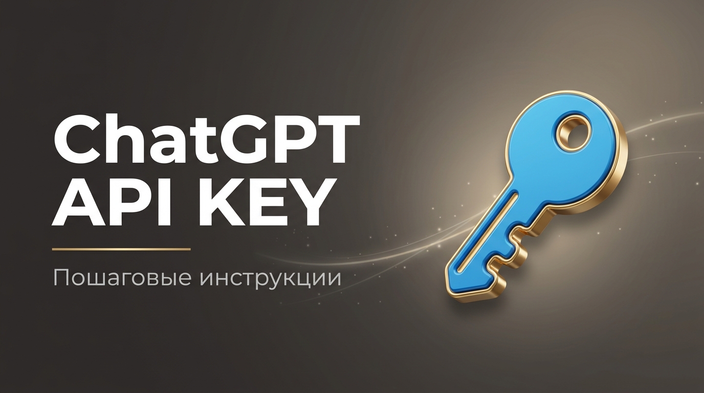 Где взять api ключ chatgpt