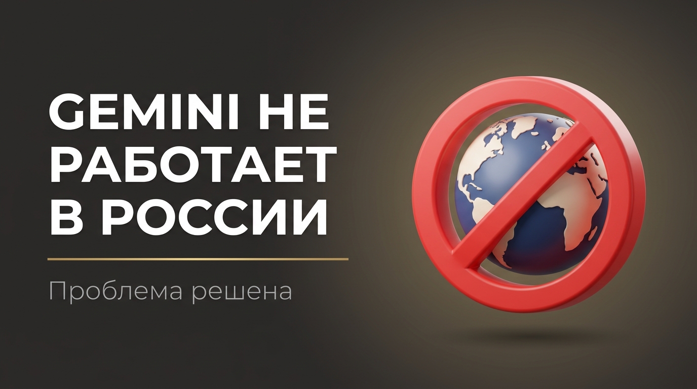Gemini google не работает в россии