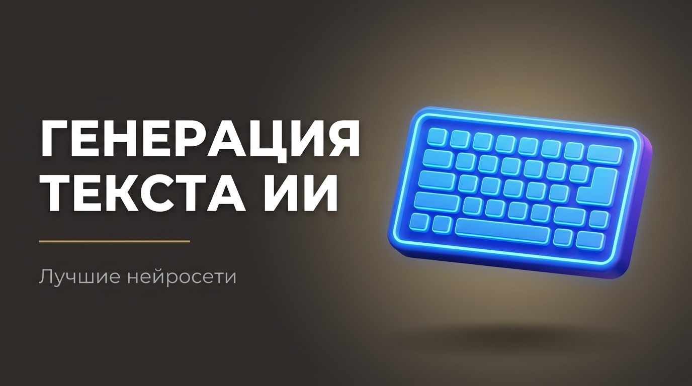 Генератор текста искусственный интеллект онлайн