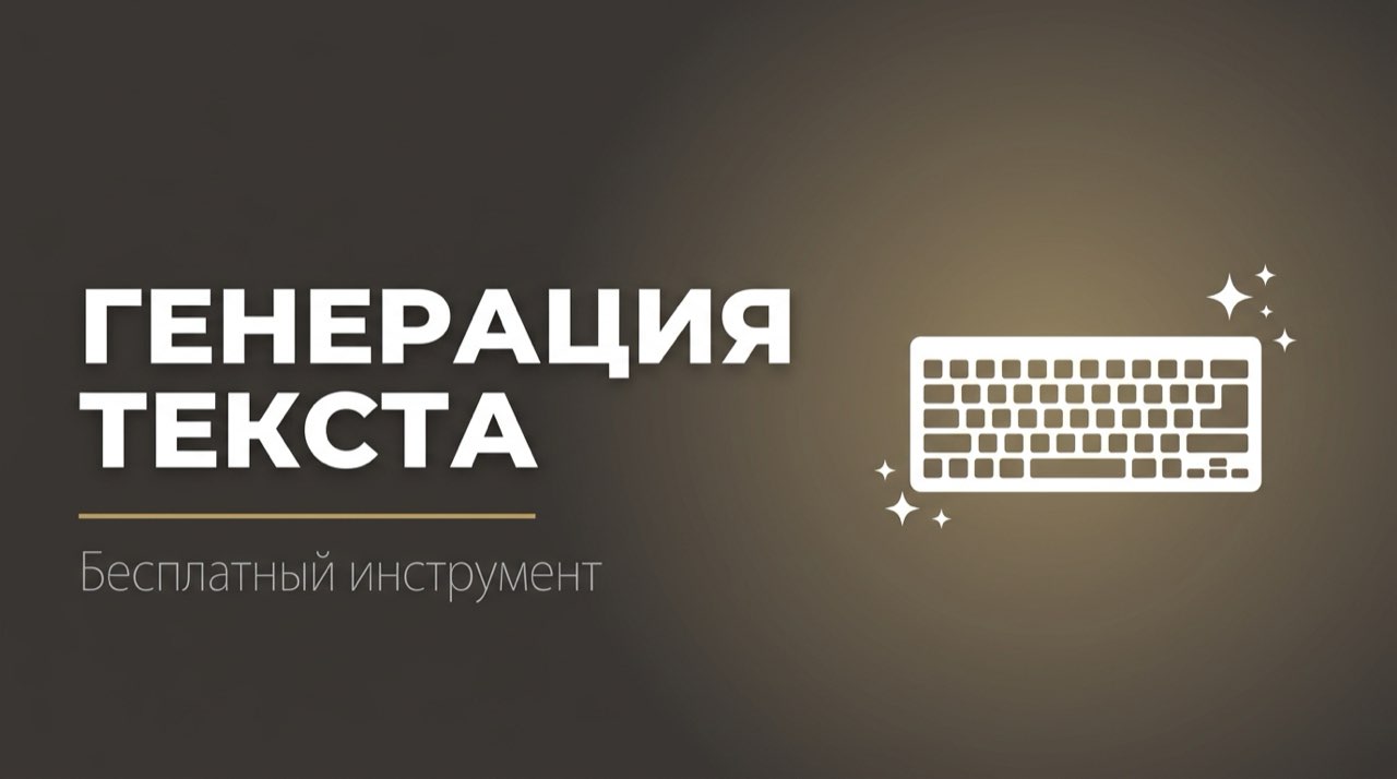 Генератор текста онлайн бесплатно