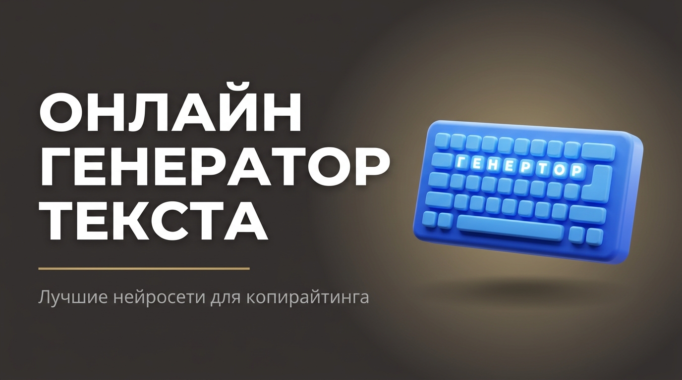Генератор текста онлайн нейросеть для написания