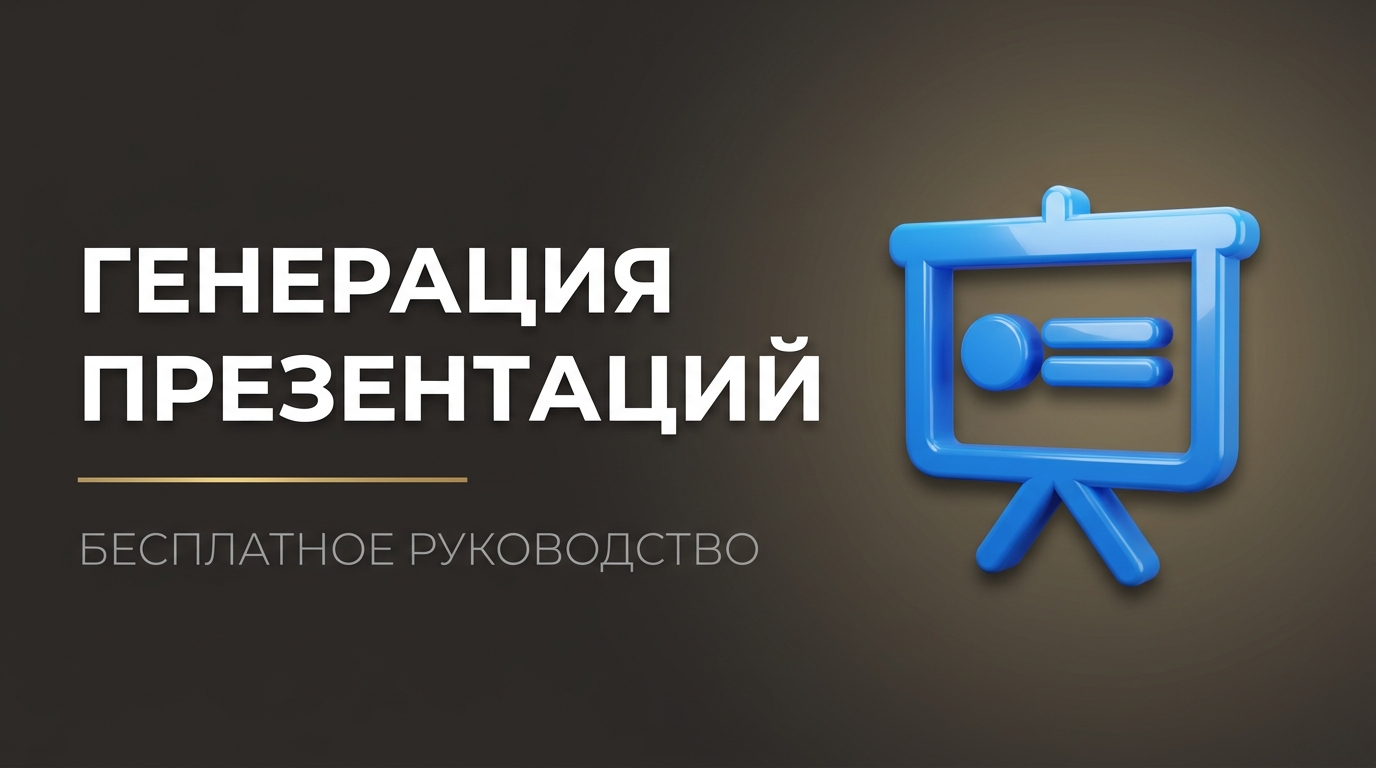 Генерация презентаций нейросеть по тексту бесплатно