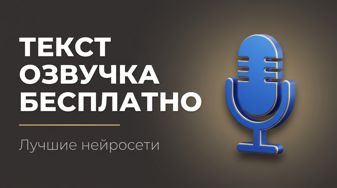 Ии озвучка текста бесплатно