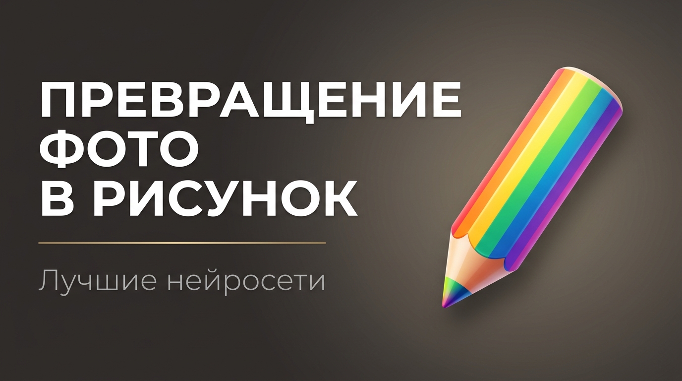 Ии преобразование фото в рисунок