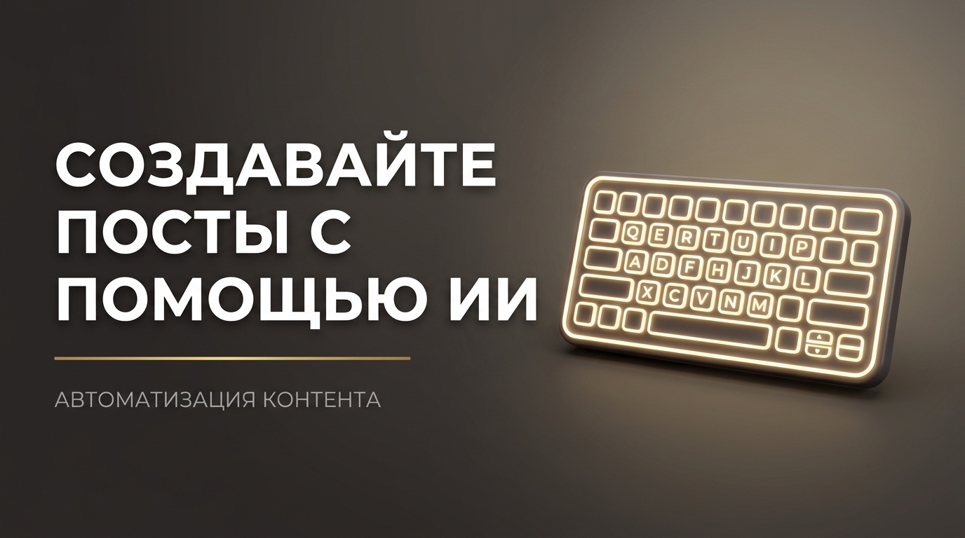 Ии создать пост