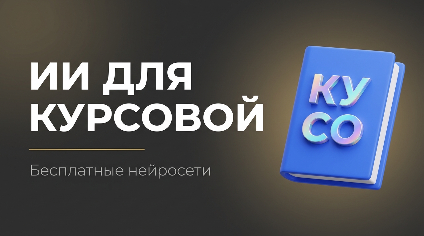 Искусственный интеллект для курсовой работы онлайн бесплатно