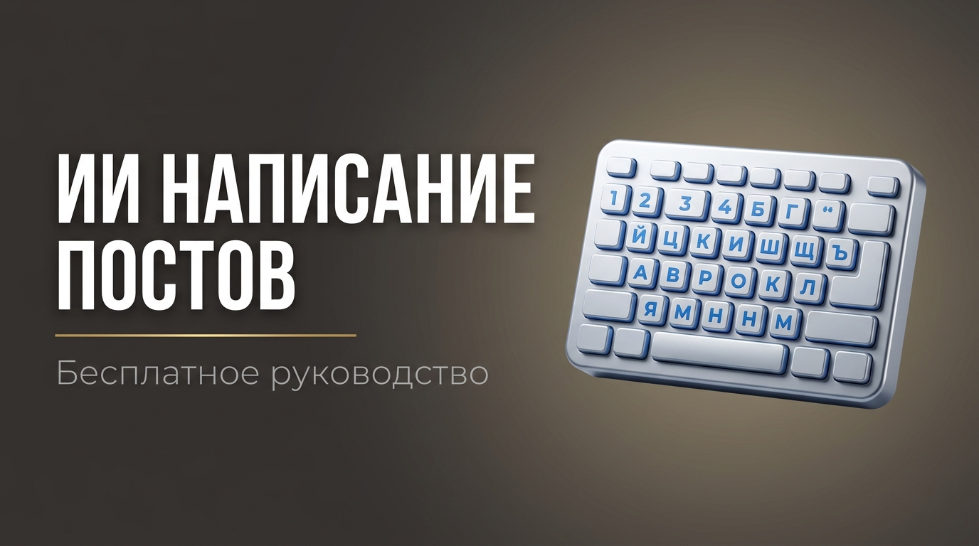 Искусственный интеллект написать пост