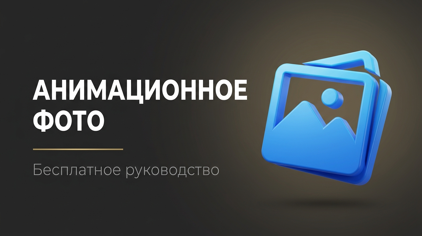 Как анимировать фото