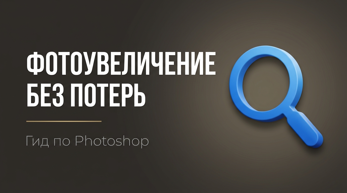 Как без потери качества увеличить фото в фотошопе