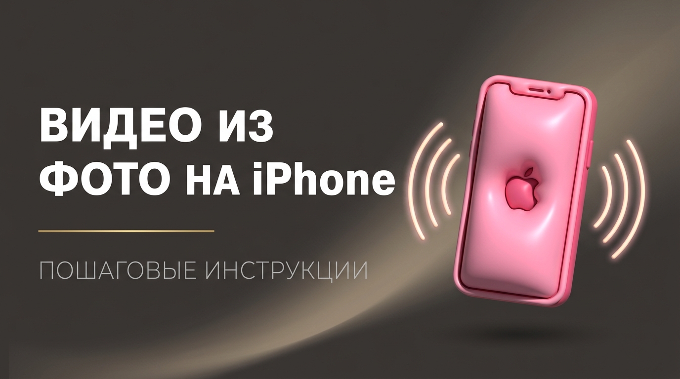 Как на айфоне из фотографий сделать видео с музыкой