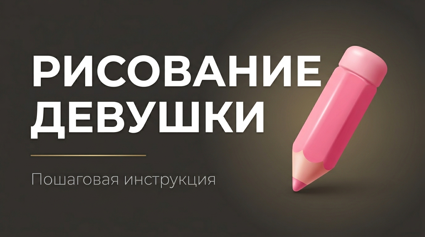 Как нарисовать девочку картинки