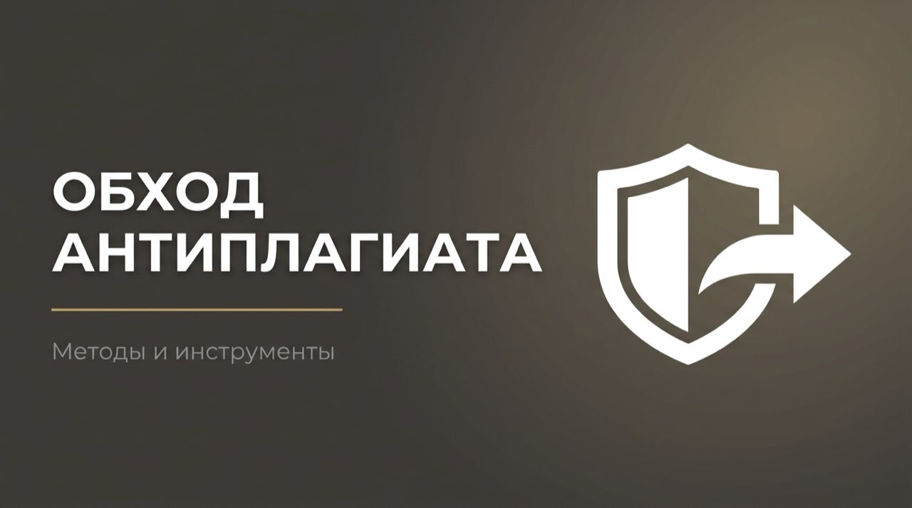 Как обойти антиплагиат нейросеть