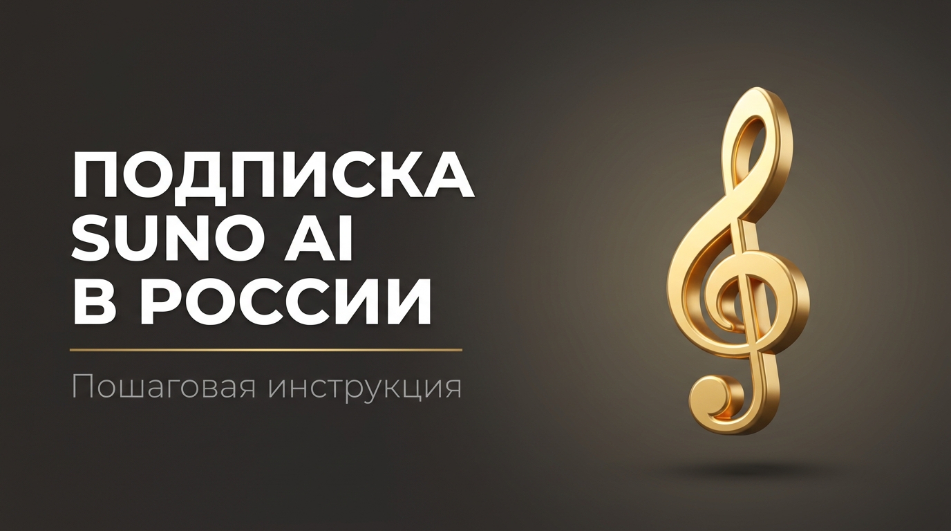 Как оплатить suno ai в россии подписку