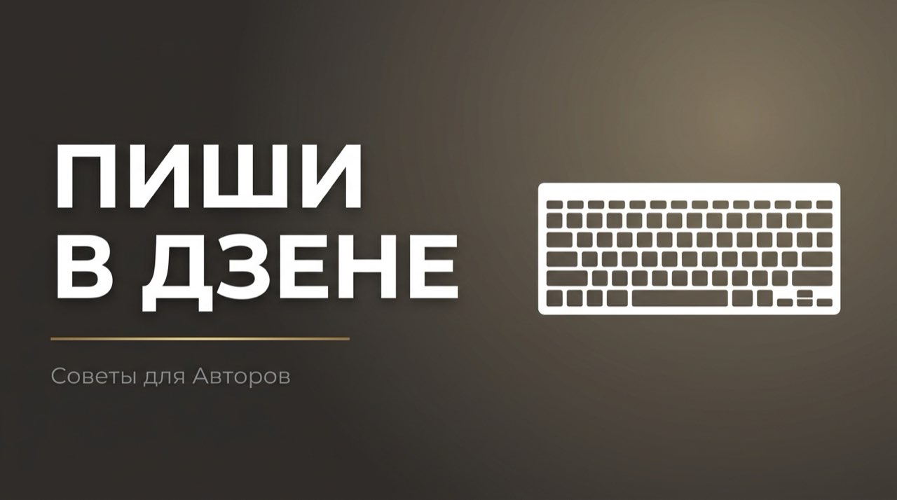 Как писать в дзен