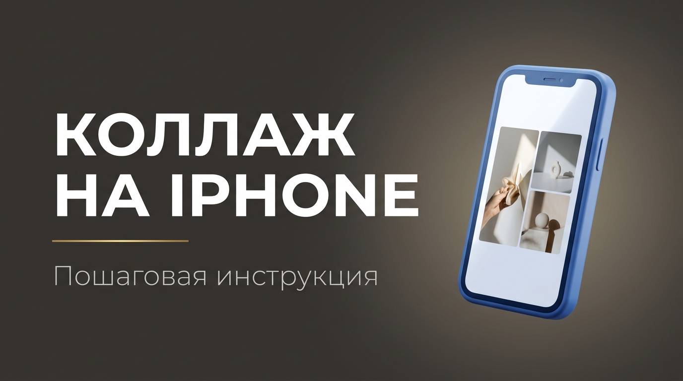 Как сделать коллаж на айфоне 13