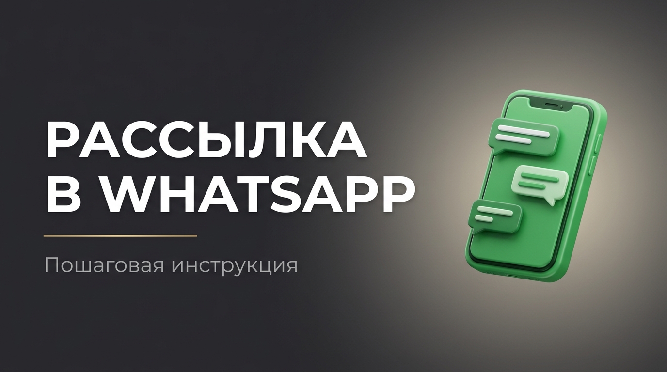 Как сделать рассылка в ватсап