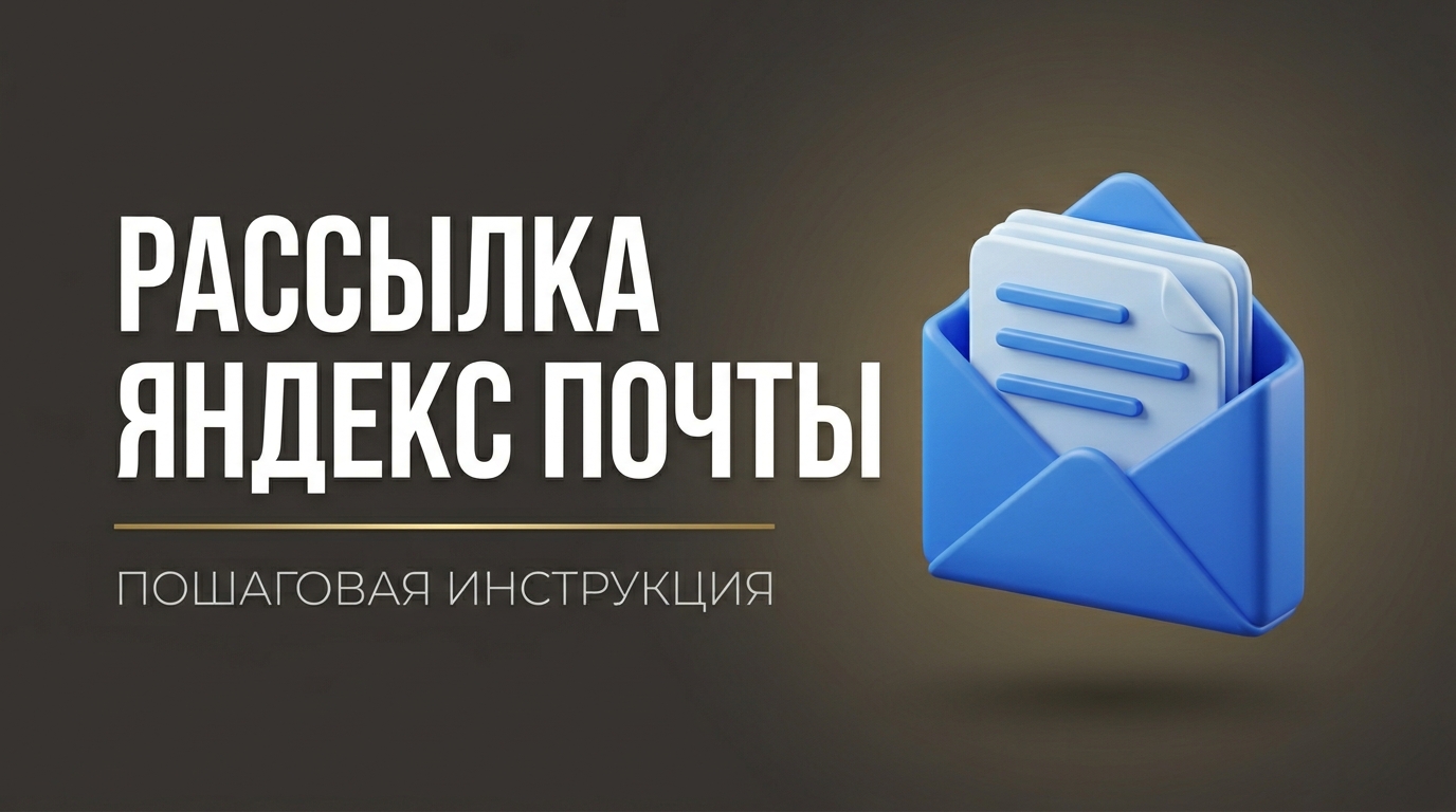 Как сделать рассылку в почте яндекс