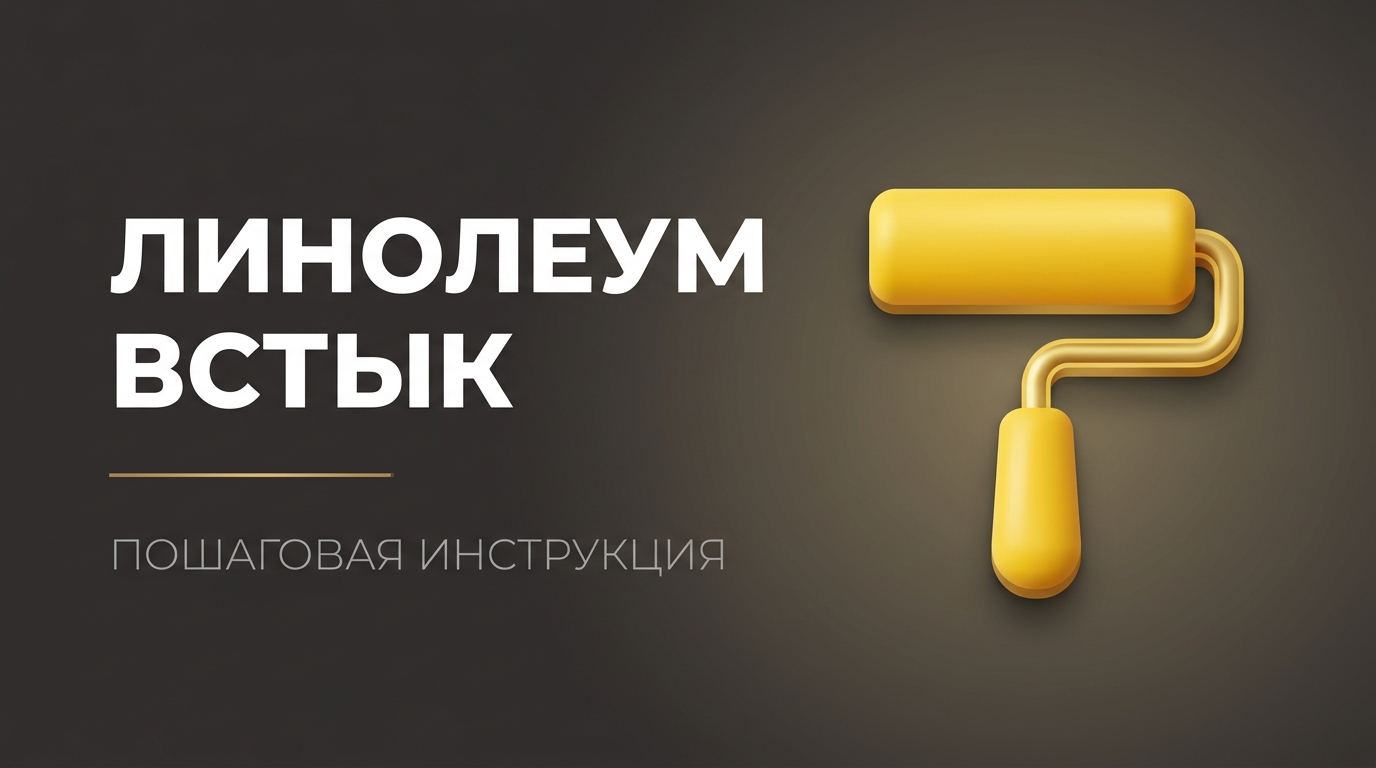 Как склеить линолеум встык в домашних условиях на войлочной основе видео