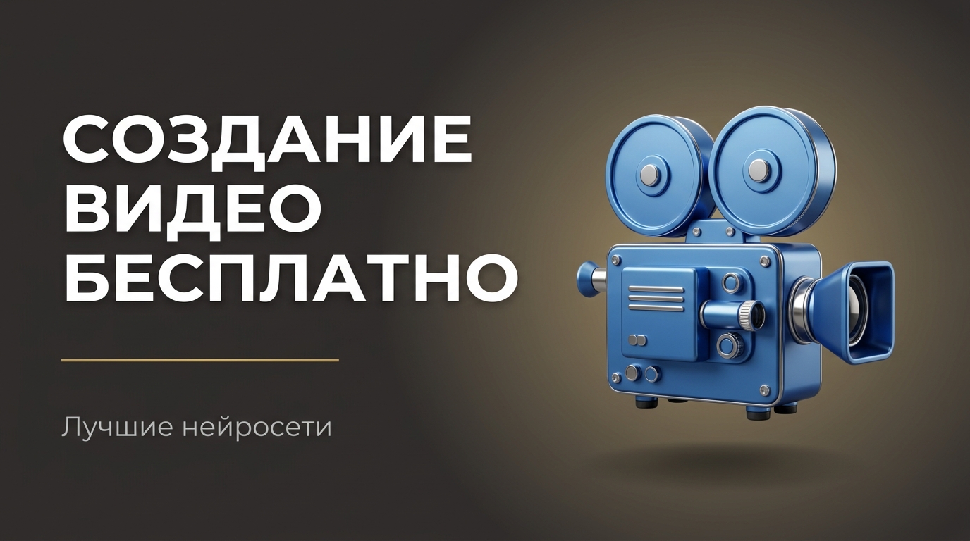 Как создать видео через нейросеть бесплатно