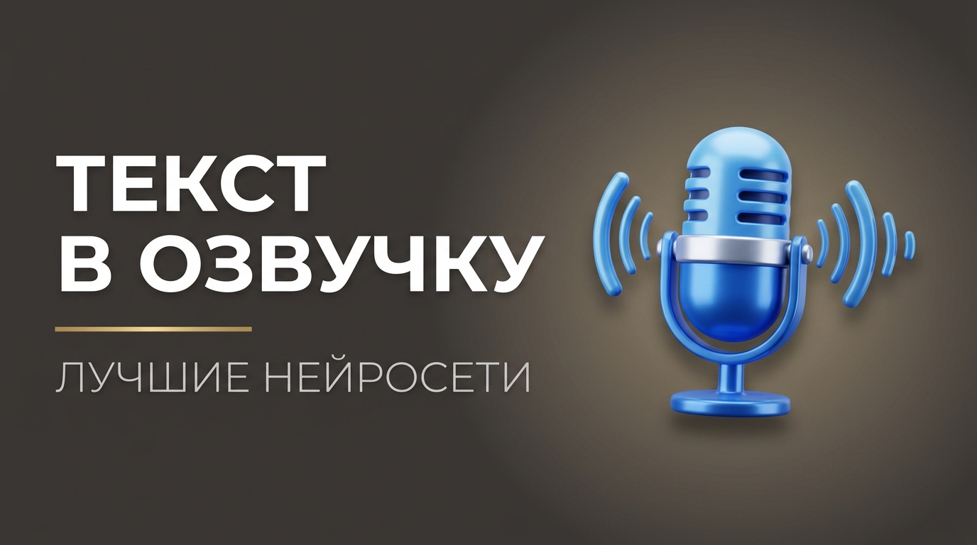 Как текст озвучить голосом