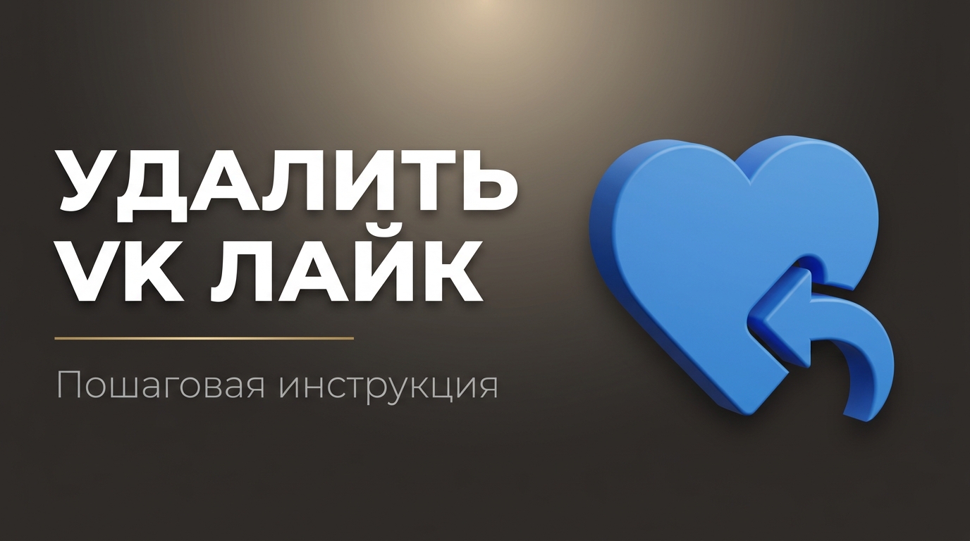 Как убрать лайк с фото в вк другого человека