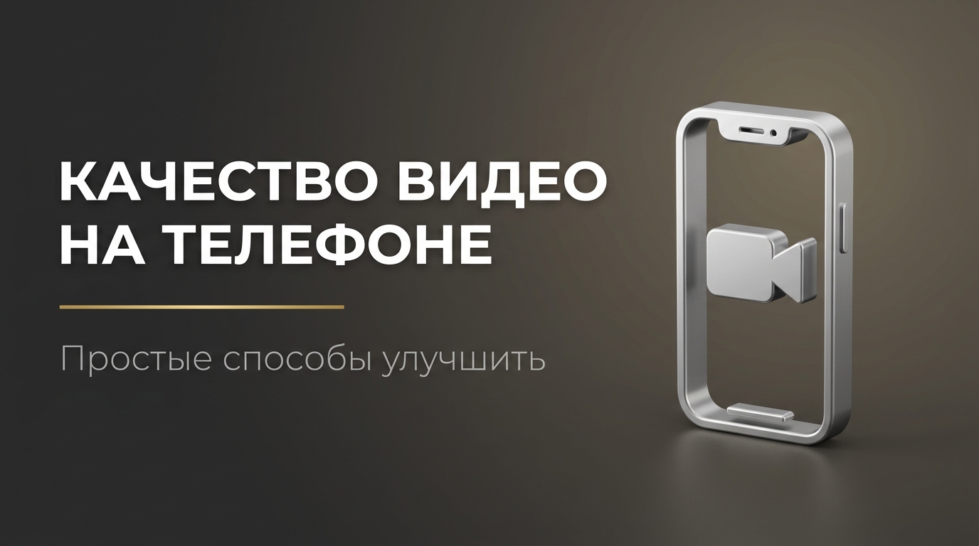 Как улучшить качество на видео на телефоне