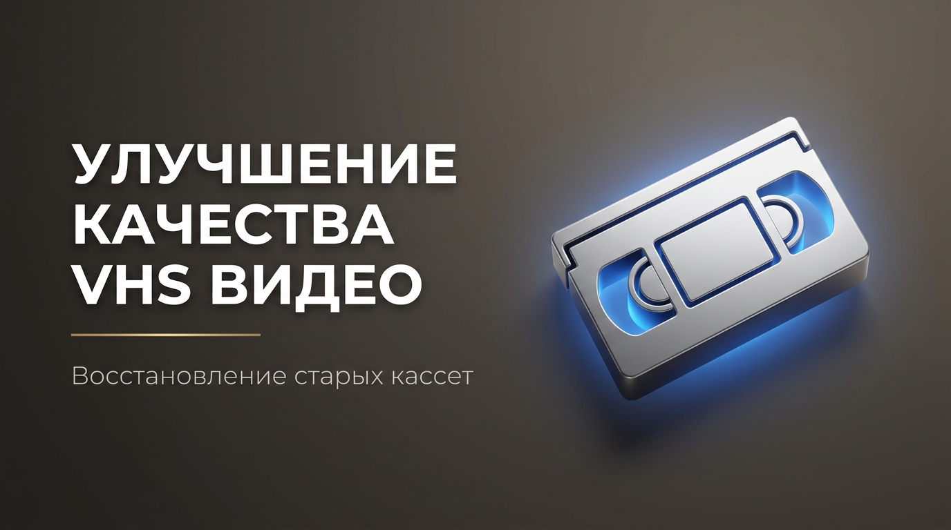 Как улучшить качество видео оцифрованное с vhs кассет