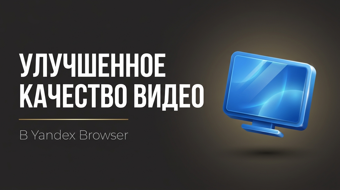 Как улучшить качество видео в браузере яндекс