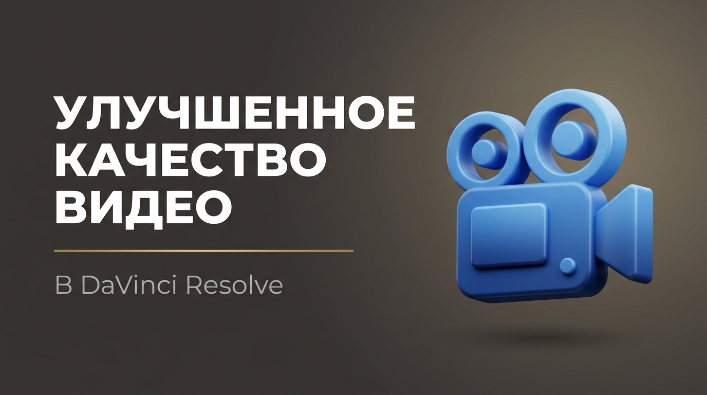 Как улучшить качество видео в да винчи
