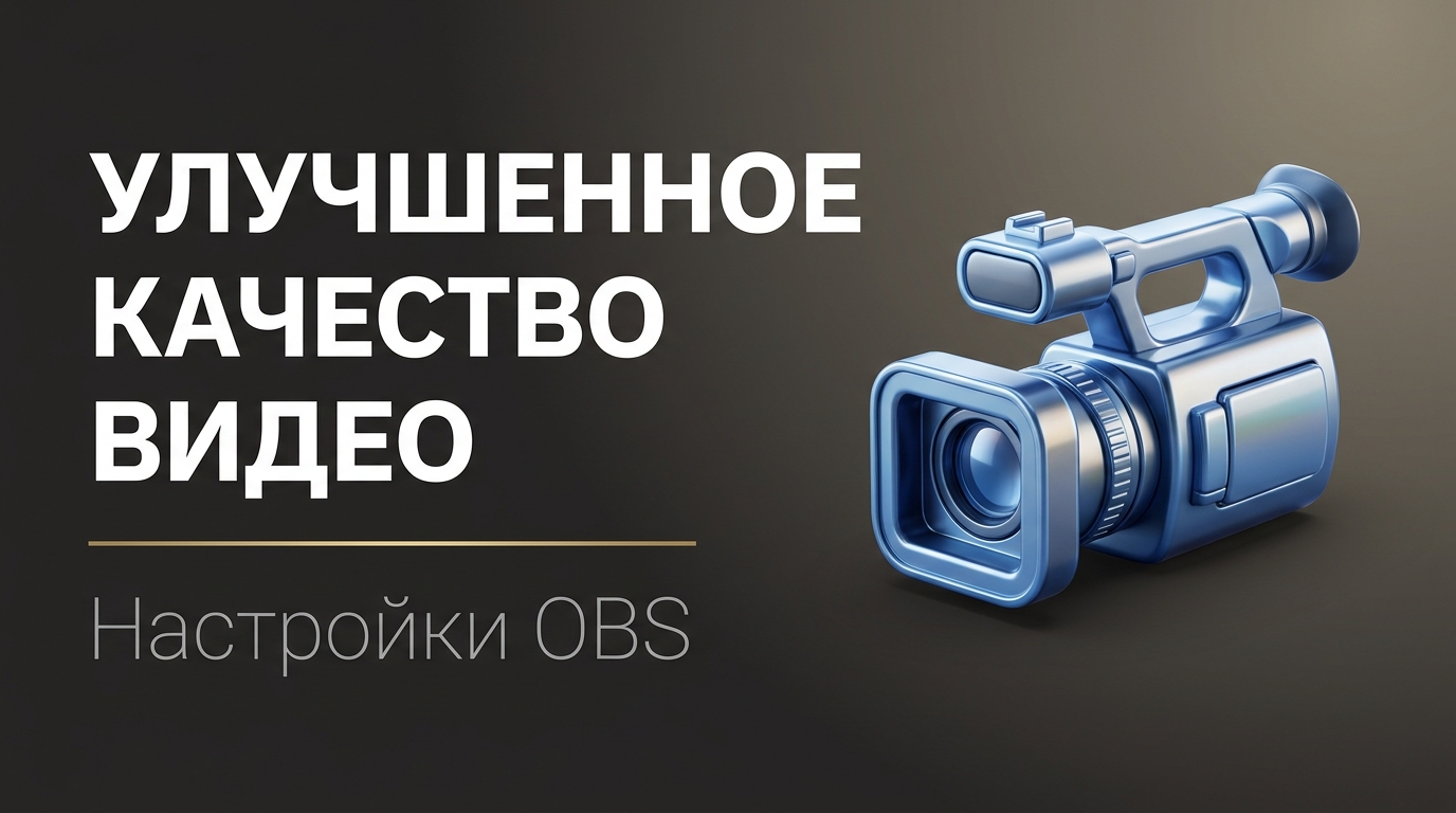Как улучшить качество видео в обс