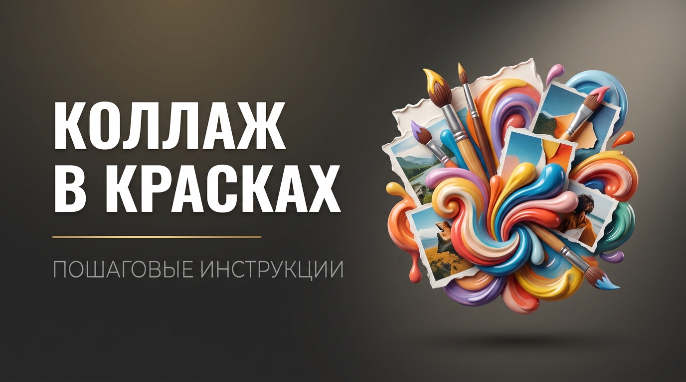 Как в паинте сделать коллаж из нескольких фото