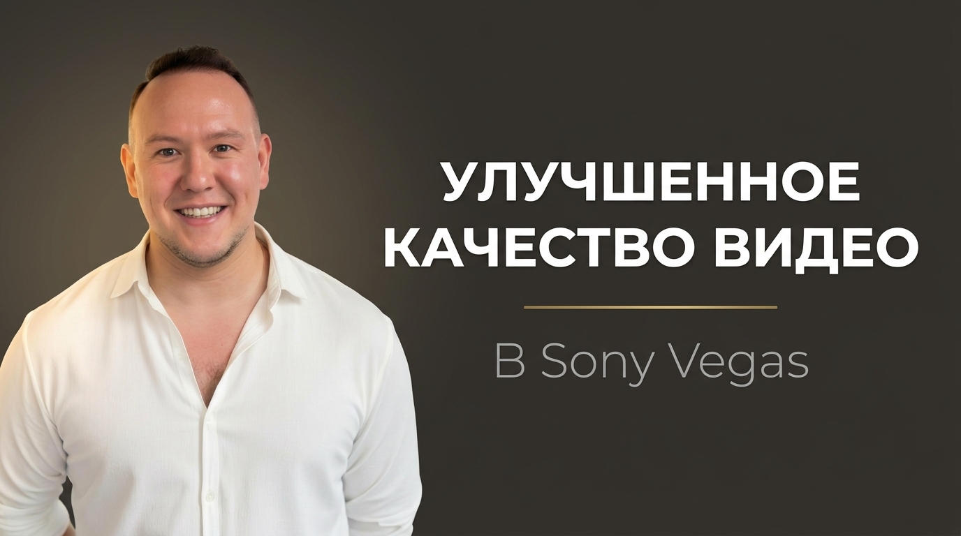Как в сони вегас улучшить качество видео
