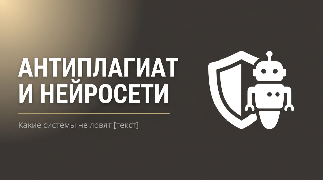 Какую нейросеть не видит антиплагиат