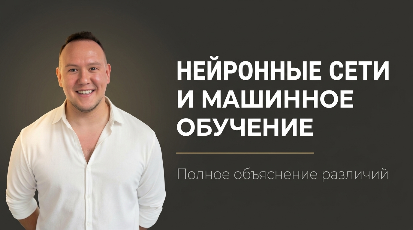 Машинное обучение и нейросети разница