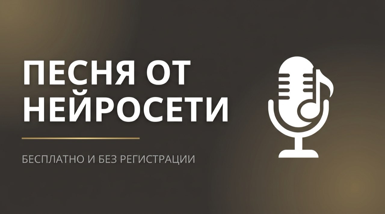Написать песню нейросеть бесплатно без регистрации онлайн